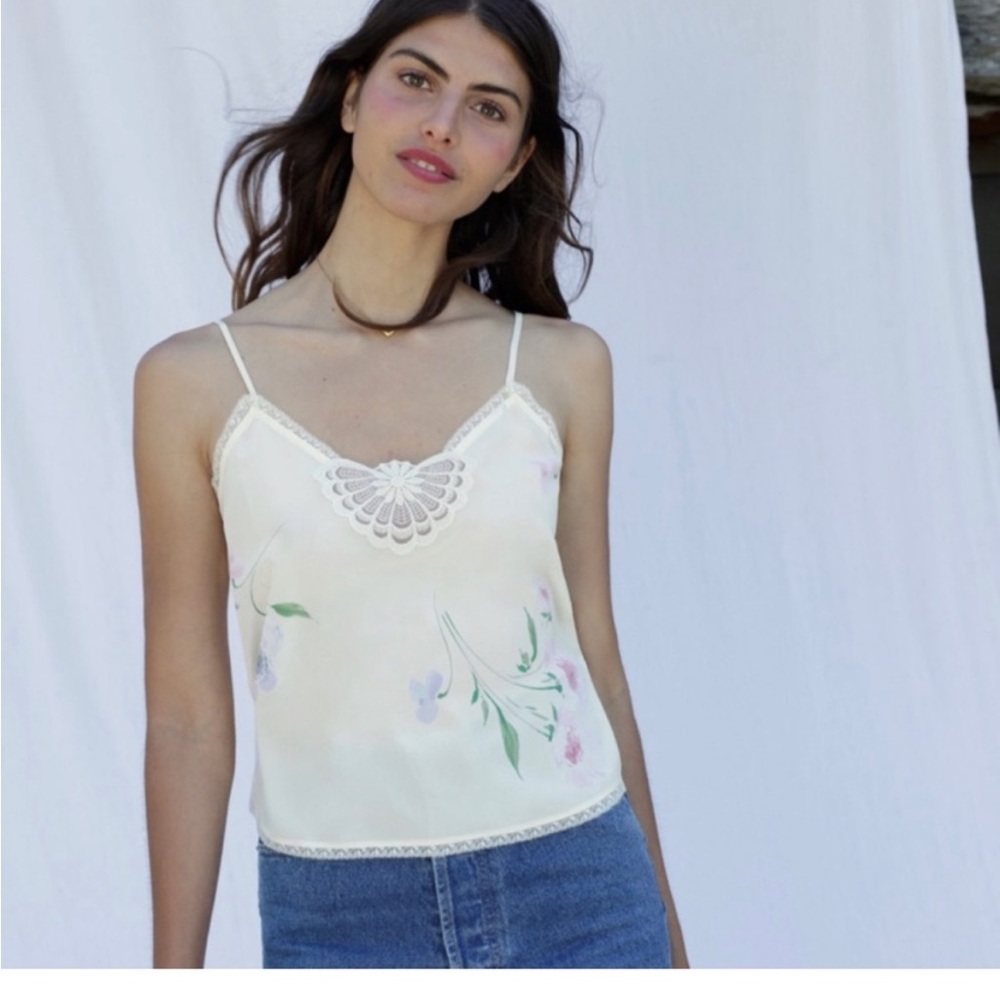 Rouje silk cami